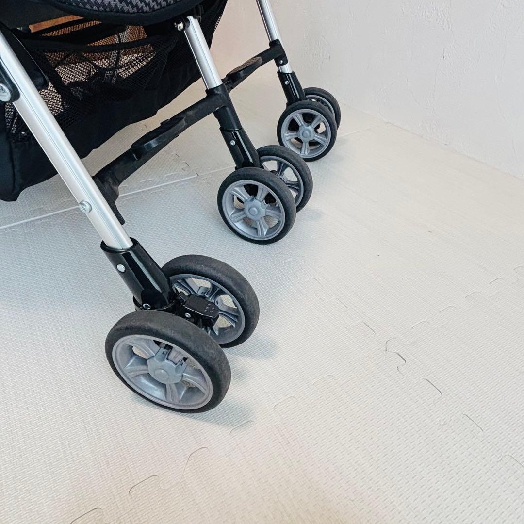 combiコンビツインスピン 2人乗り双子 取扱説明書付属