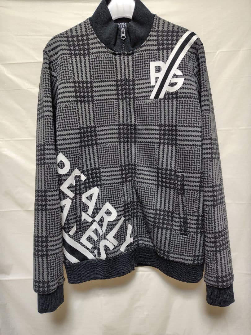 PEARLY GATES 　ジップアップチェック柄上下セット