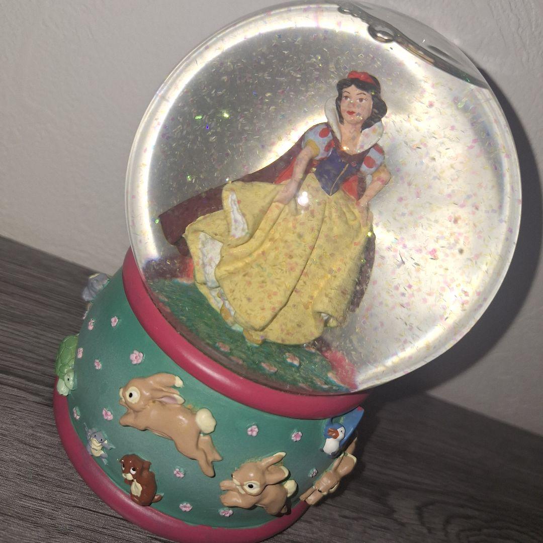ディズニー☆白雪姫スノードーム☆オルゴール