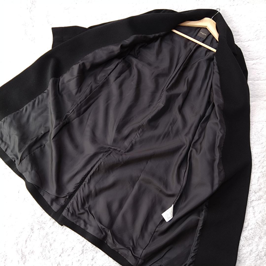 BEAMS Demi-Luxe カシミヤ チェスターコート 38　Ｍ　ブラック