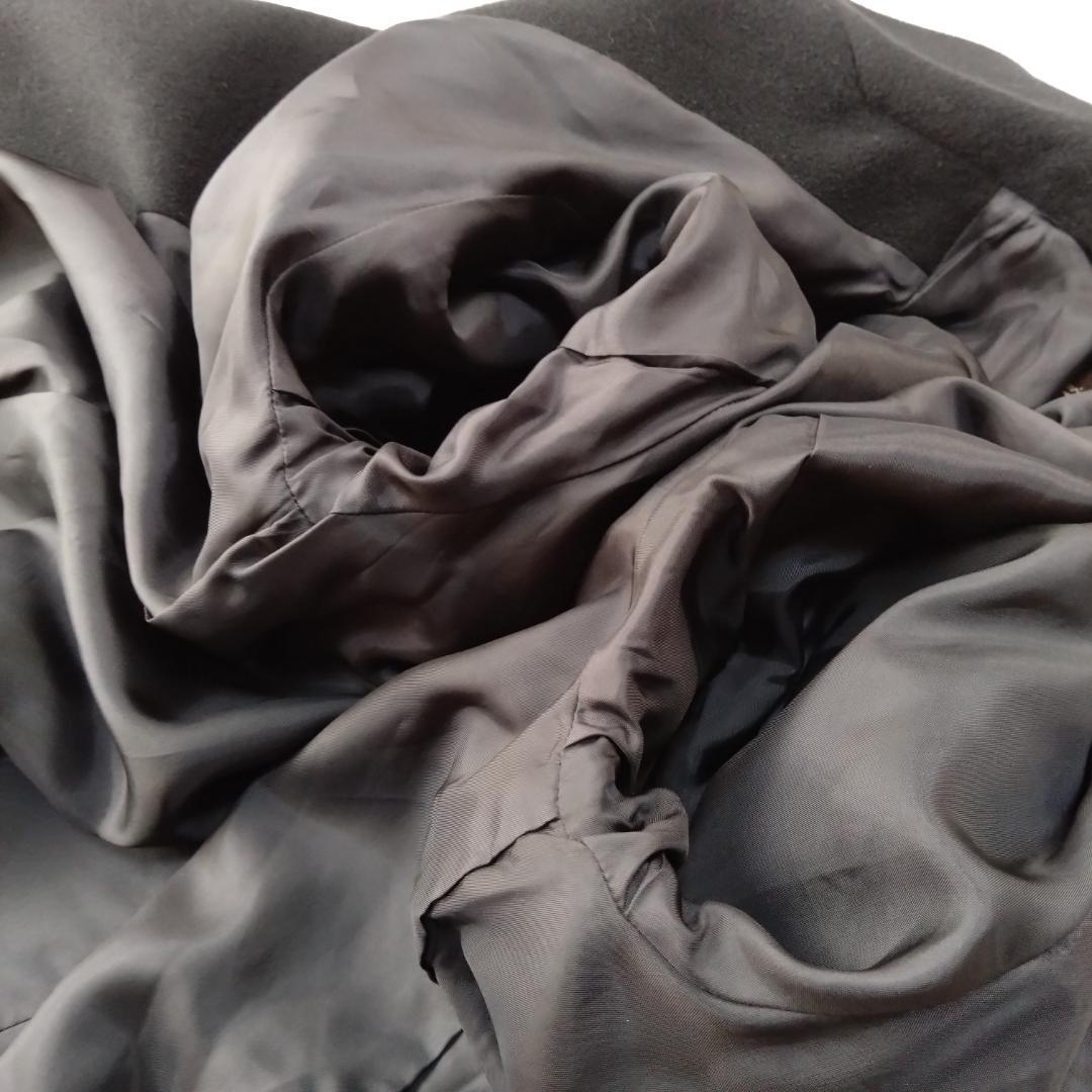 BEAMS Demi-Luxe カシミヤ チェスターコート 38　Ｍ　ブラック