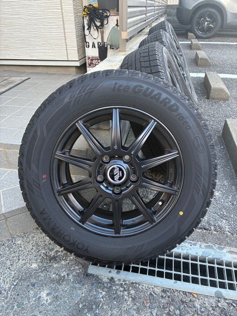 ヨコハマ　195/65R15 アイスガード　 スタッドレス　アルミホイール付き