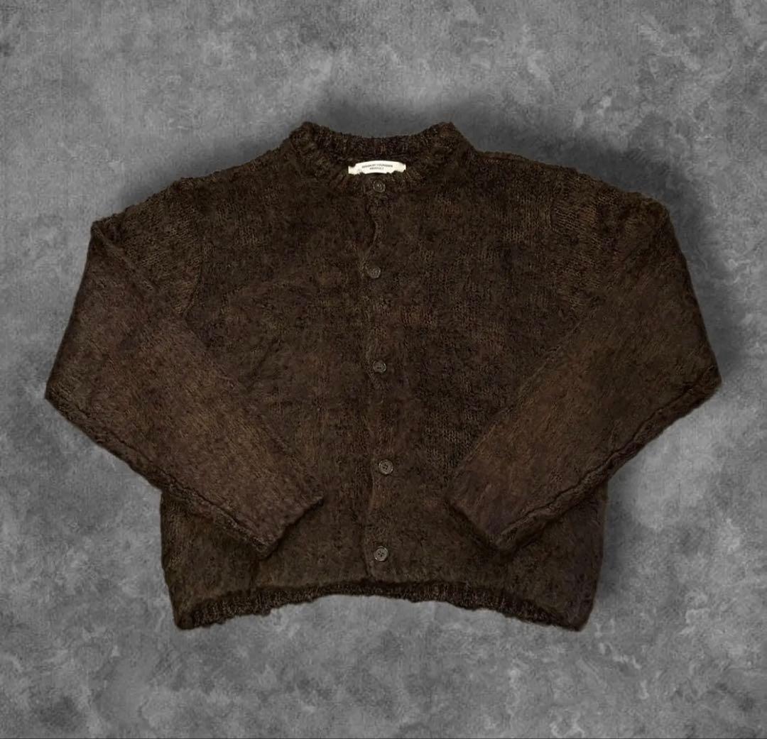 トップス RADIANT Roundneck cropped cardigan