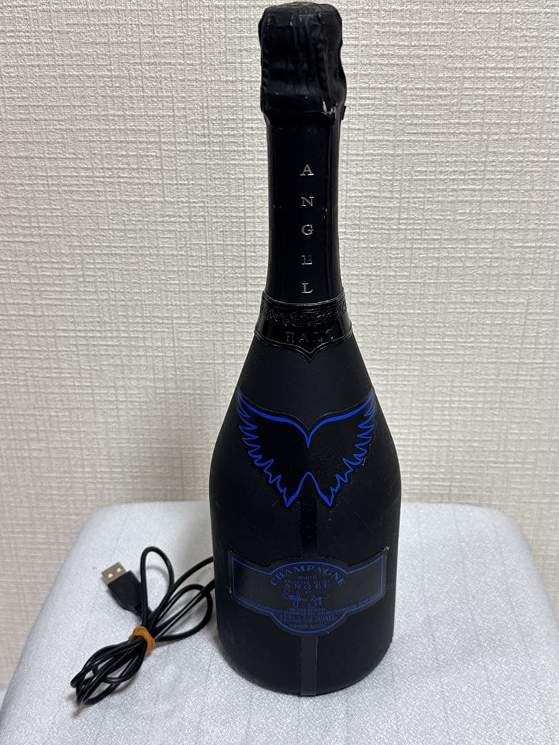 エンジェルシャンパン　ダミーボトル1本(青)