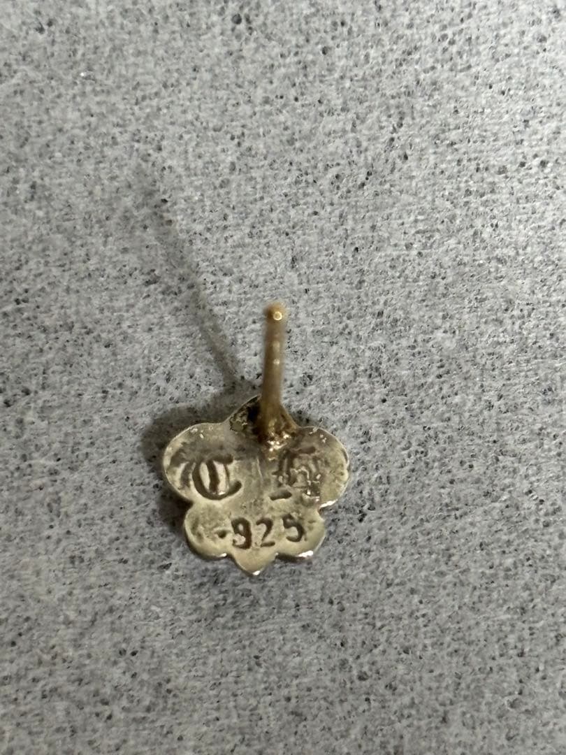 CHROME HEARTS クロムハーツ BSフレア スタッド ピアス 片耳用