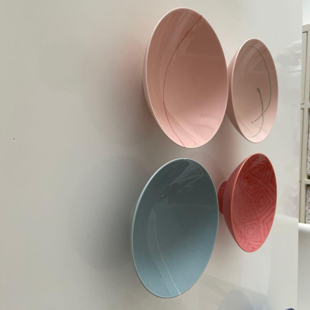 陶器4個セット　　白山陶器