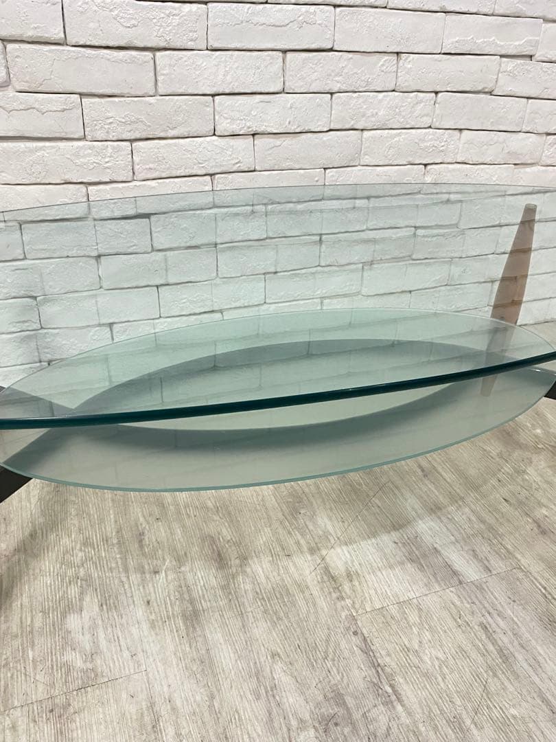 【東京23区配送無料】定価15万円　アクタス　　　PORADA ガラス　テーブル