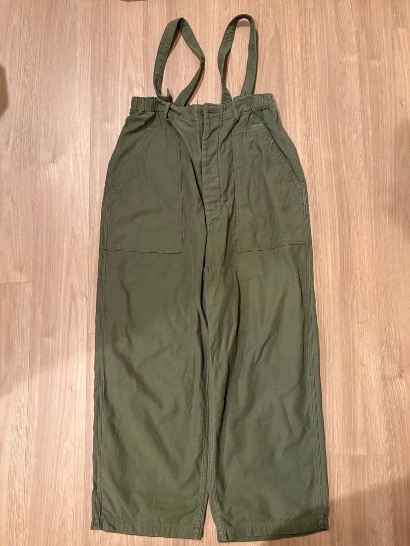 LENO リノ コットン ベイカー サロペット