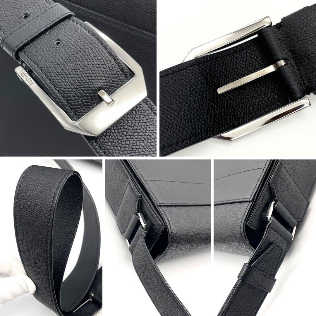 【ももいろの桜　様】Valextra ヴァレクストラ　メッセンジャーバッグ　黒