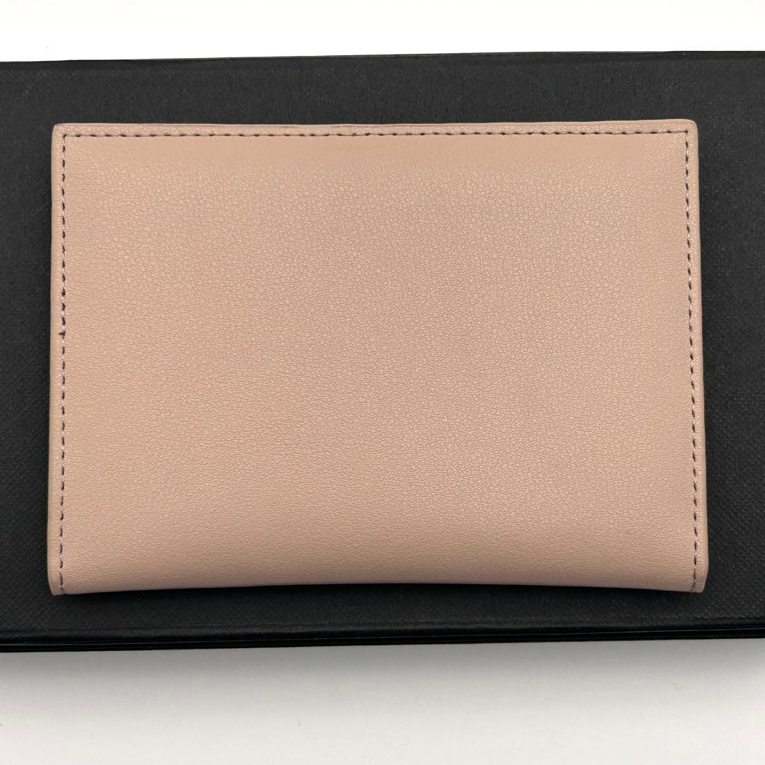 ✨極美品✨ MaxMara マックスマーラ 二つ折り財布 レザー ベージュ