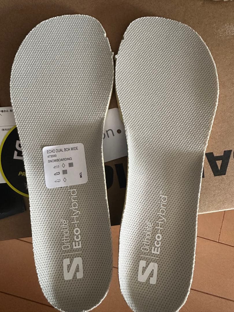 スノーボード 25.5 2023-24 SALOMON ECHO DUAL BOA WIDE