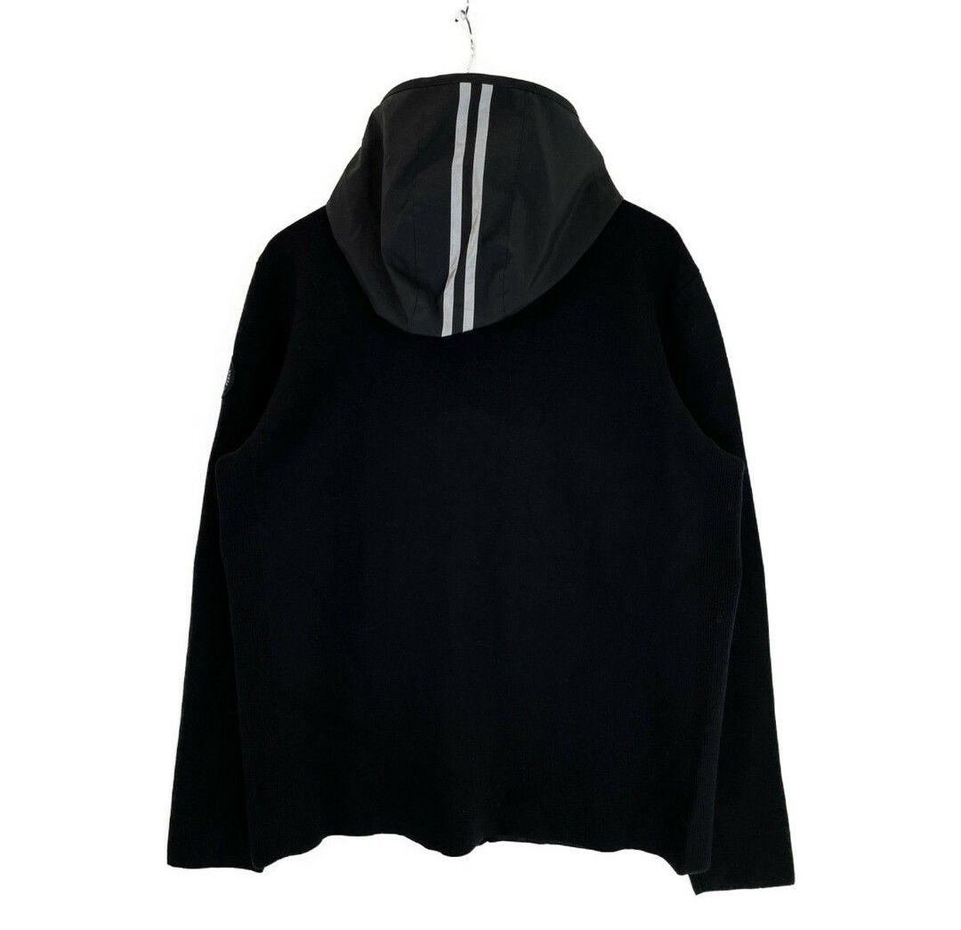 レ*ン様 カナダグース・ブラックレーベル・フルジップニットパーカー