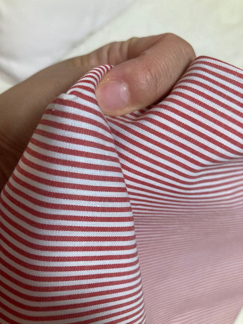 【familiar】みらい百貨店　トートバッグ　赤チェック