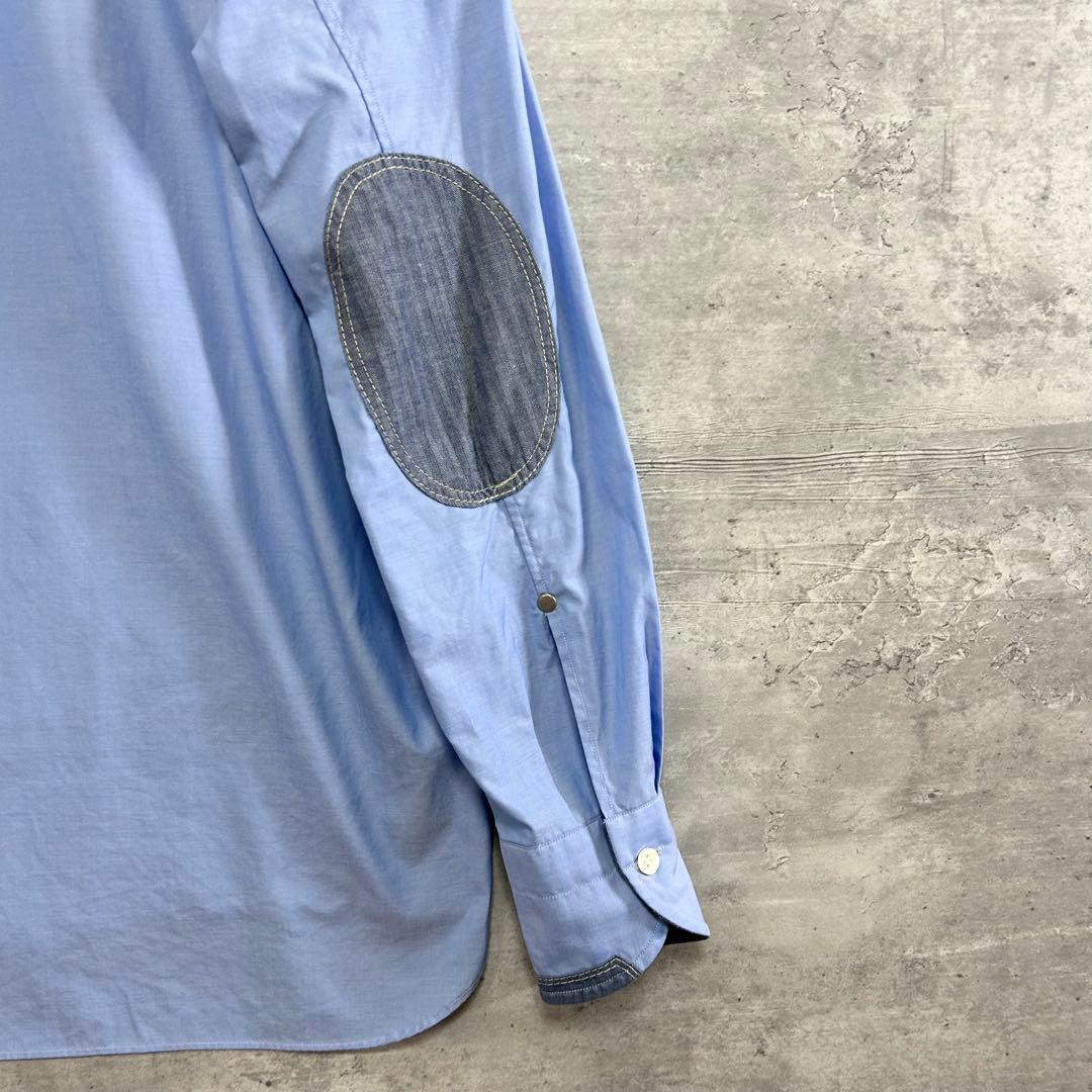 ジュンヤワタナベ コムデギャルソンマン パッチワーク シャツ XS 日本製