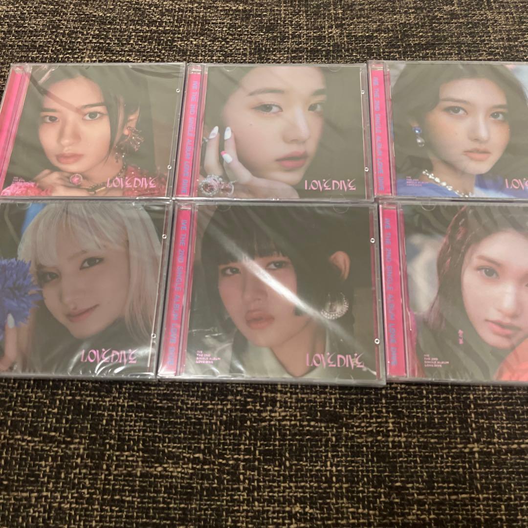 IVE LOVE DIVE 全6種セット デビューアルバム 新品未開封 CD