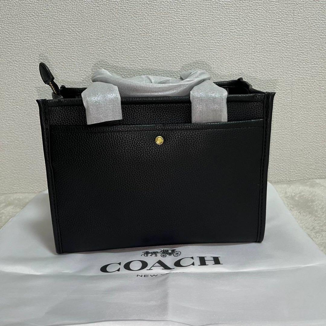 COACH カーゴ トートバッグ 2way レザー