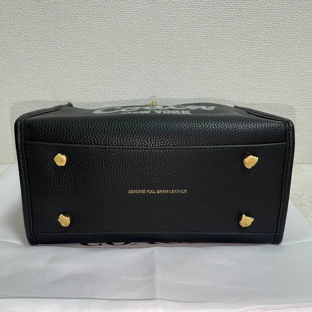 COACH カーゴ トートバッグ 2way レザー