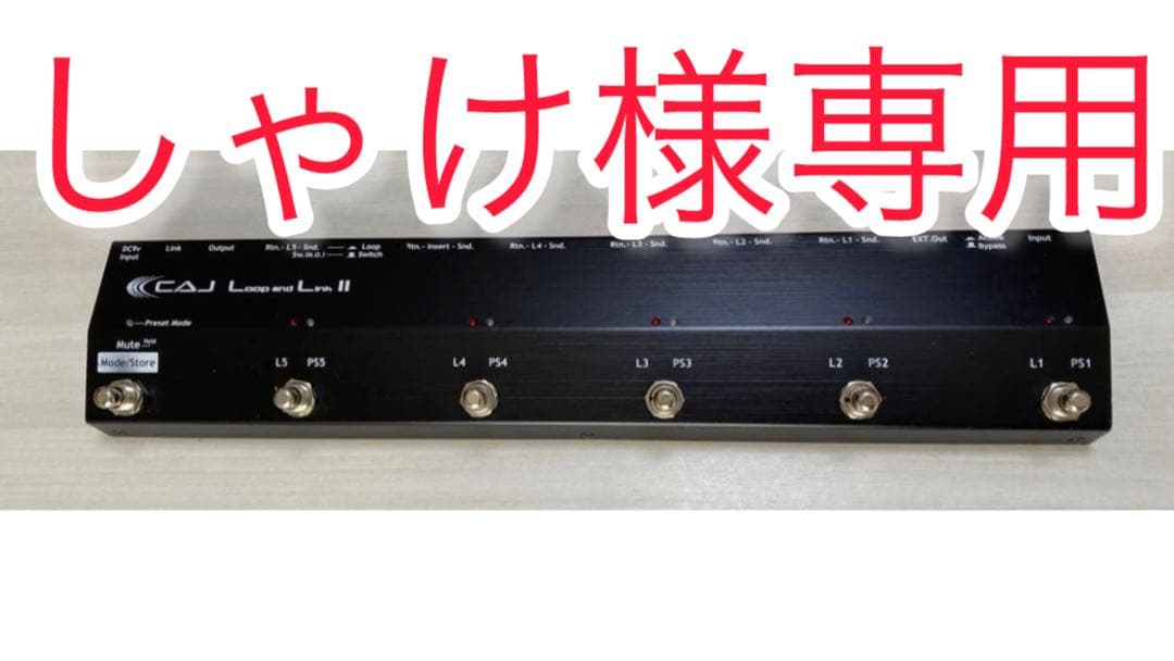 【本体のみ/美品】CAJ Loop and Link II 【USED】
