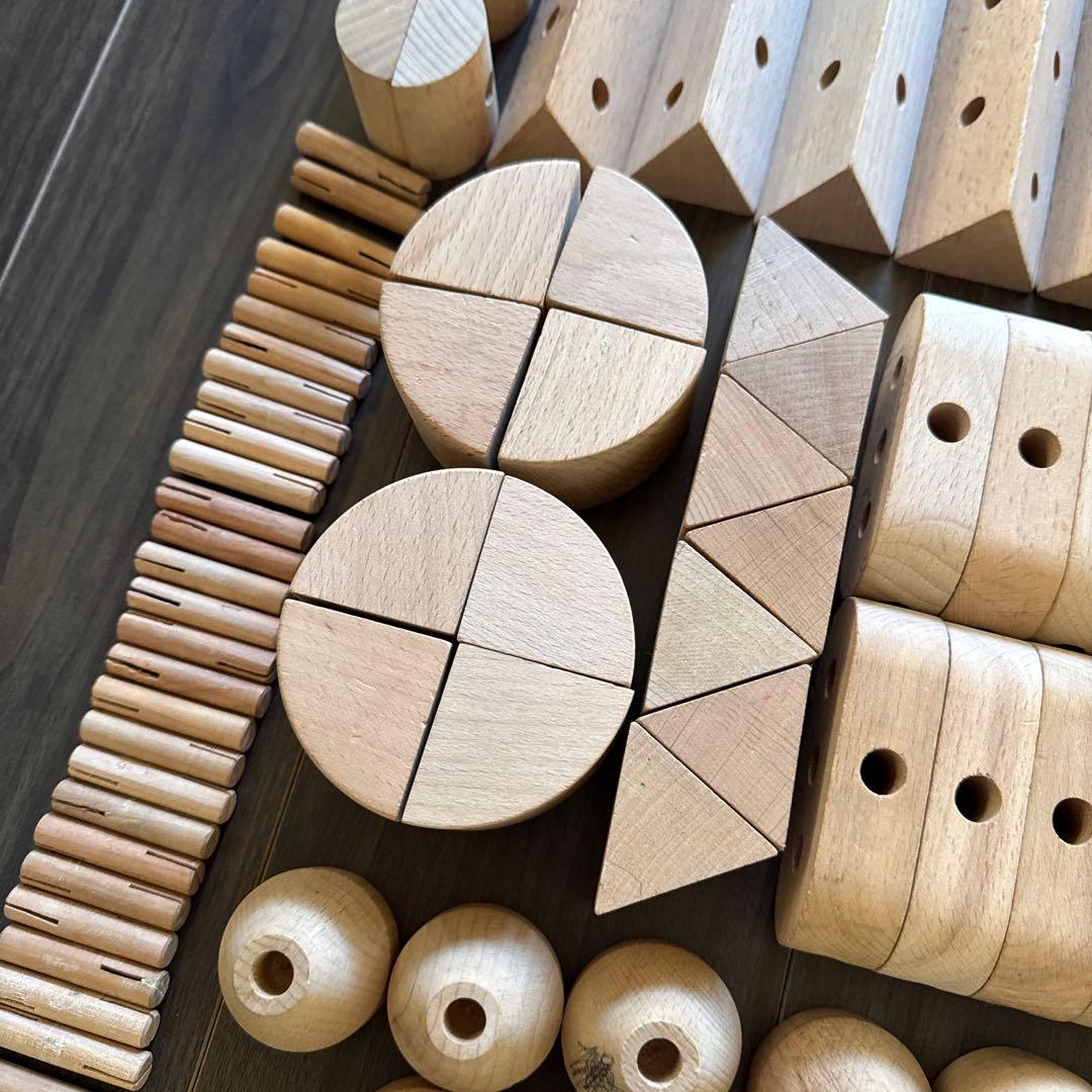 え*じ様 童具館　くむくむ　和久洋三の創造組木　2セット