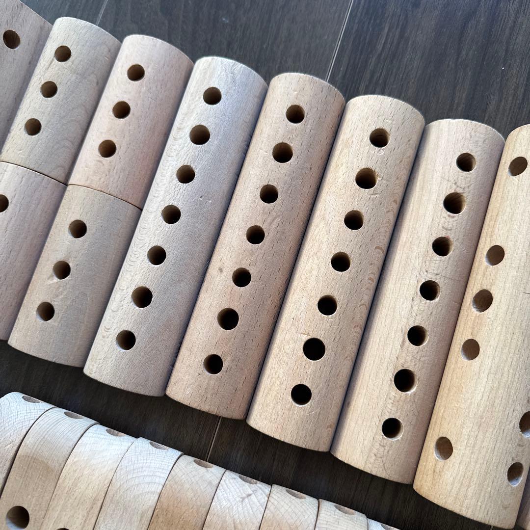 え*じ様 童具館　くむくむ　和久洋三の創造組木　2セット