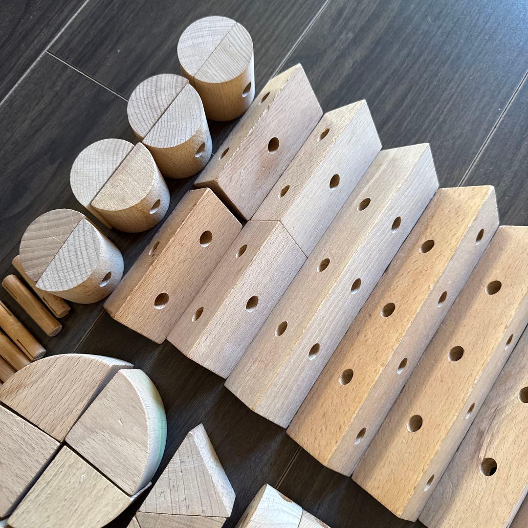 え*じ様 童具館　くむくむ　和久洋三の創造組木　2セット