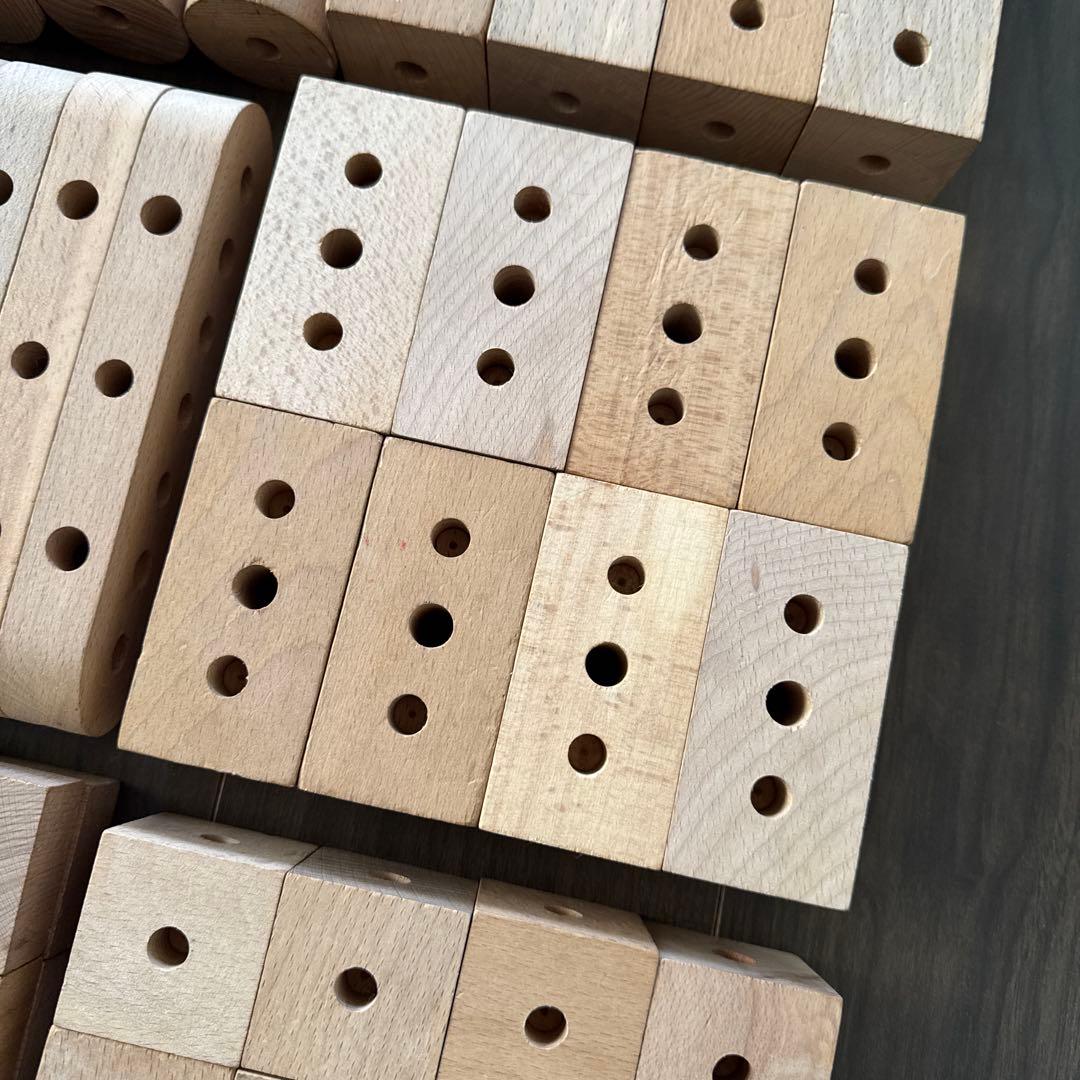 え*じ様 童具館　くむくむ　和久洋三の創造組木　2セット