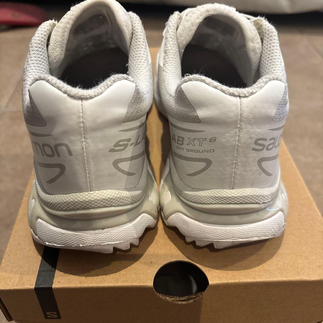 Salomon XT 6 ホワイト トレイルランニングシューズ