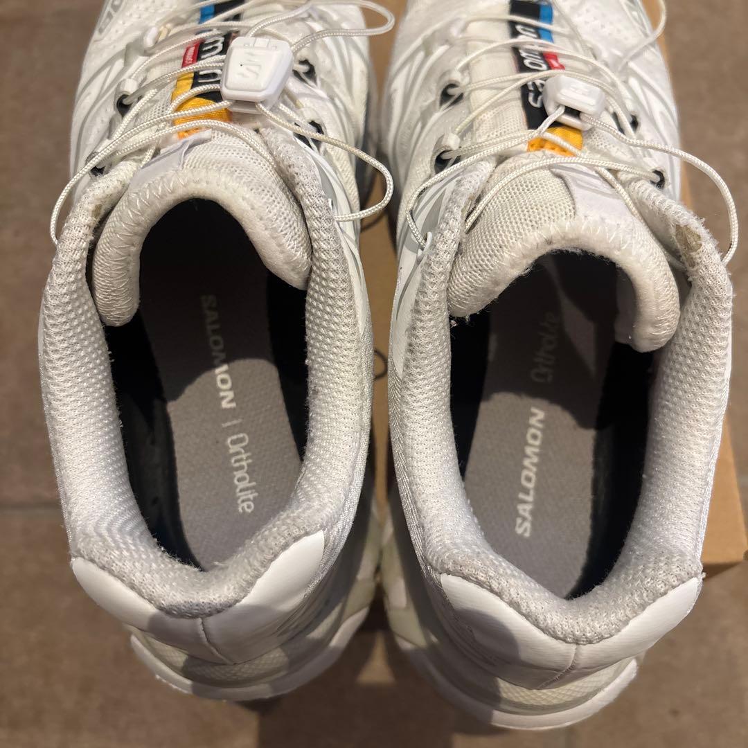 Salomon XT 6 ホワイト トレイルランニングシューズ