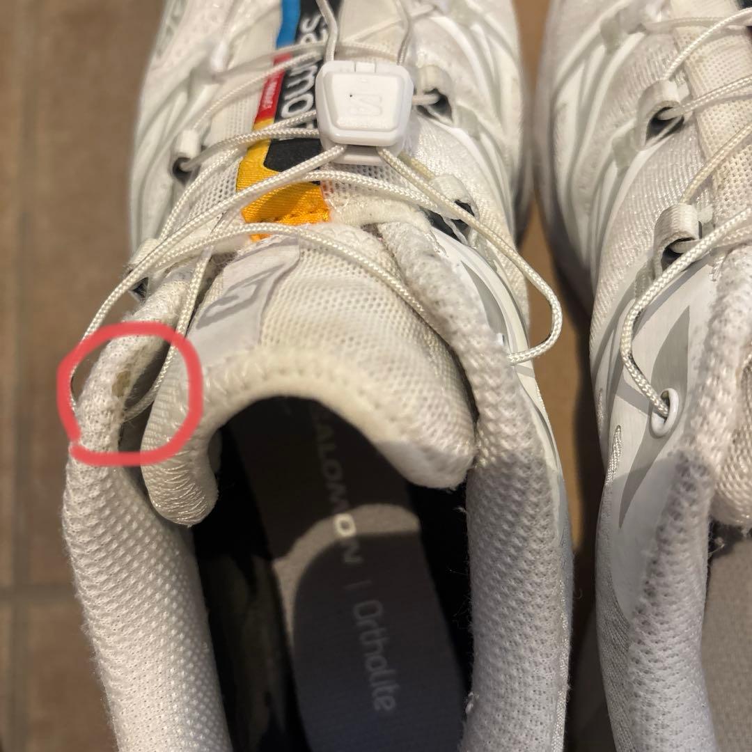 Salomon XT 6 ホワイト トレイルランニングシューズ