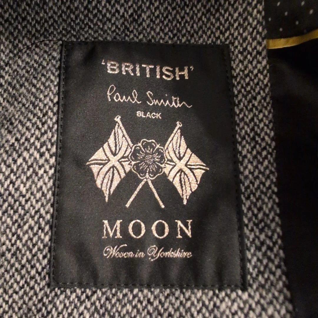 【極美品】ポールスミス×MOON ダブルブレストツイードコート ヘリンボーン L