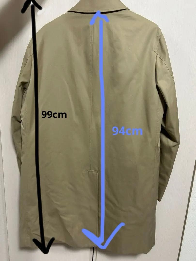 J.PRESS ★メンズトレンチコート 1度着用　XL