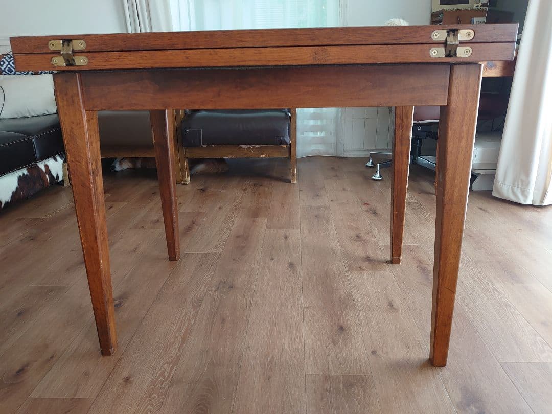 【直接受け渡し】 アンティーク伸長式ダイニングテーブル