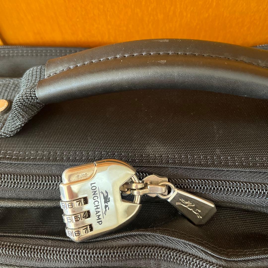 LONGCHAMP ロンシャン　キャリーケース　機内持ち込みサイズ　ブラック