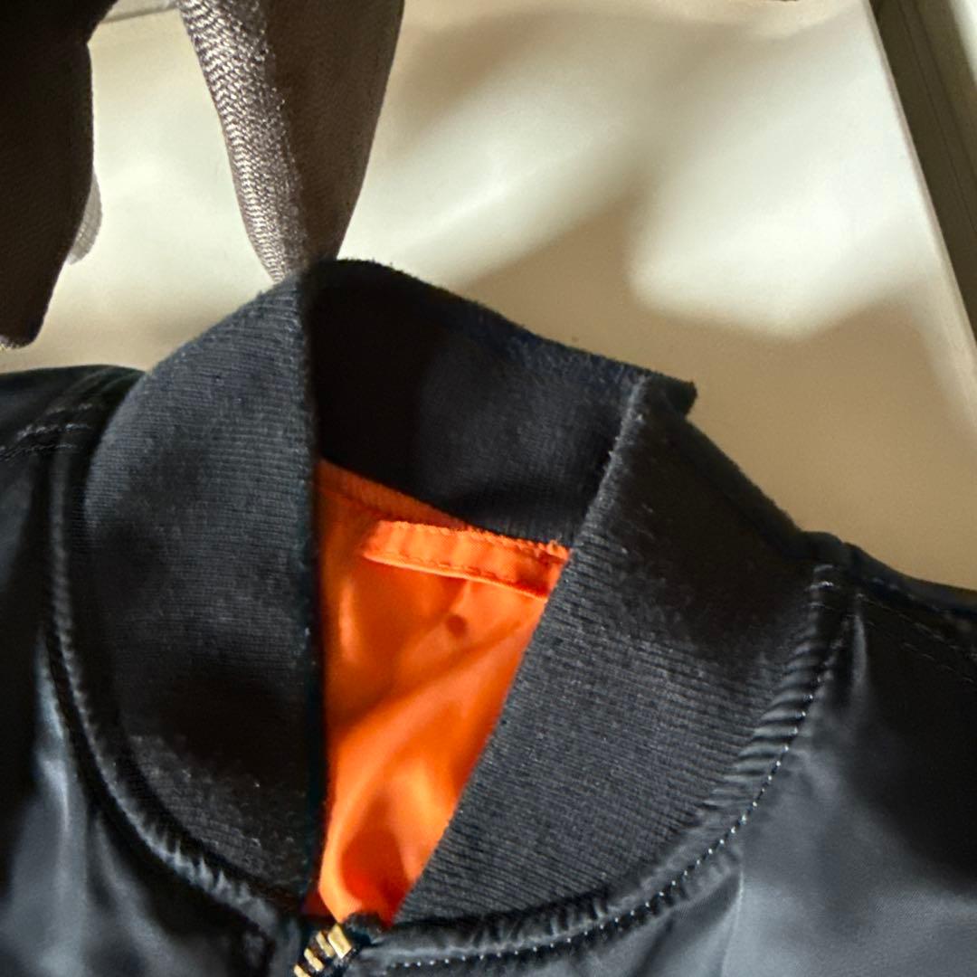 MA-1 フライトジャケット ブラック　alpha