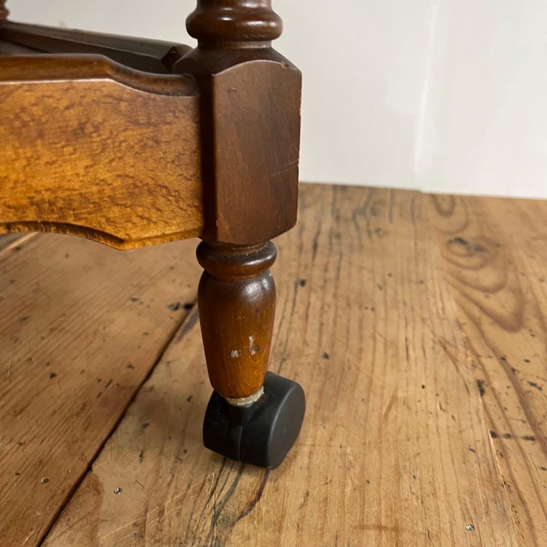 オールド カリモク キッチンワゴン 棚 カート 昭和レトロ z800