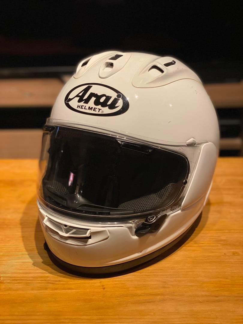 Arai RX-7 フルフェイスヘルメット ホワイト 57-58