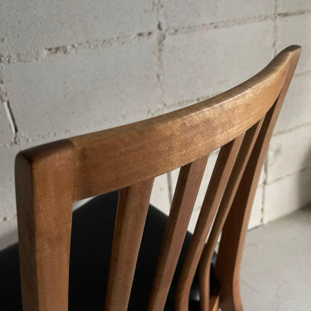 BOSCO ボスコ　ダイニングチェア　北欧　合皮レザー　朝日木材加工　アクタス