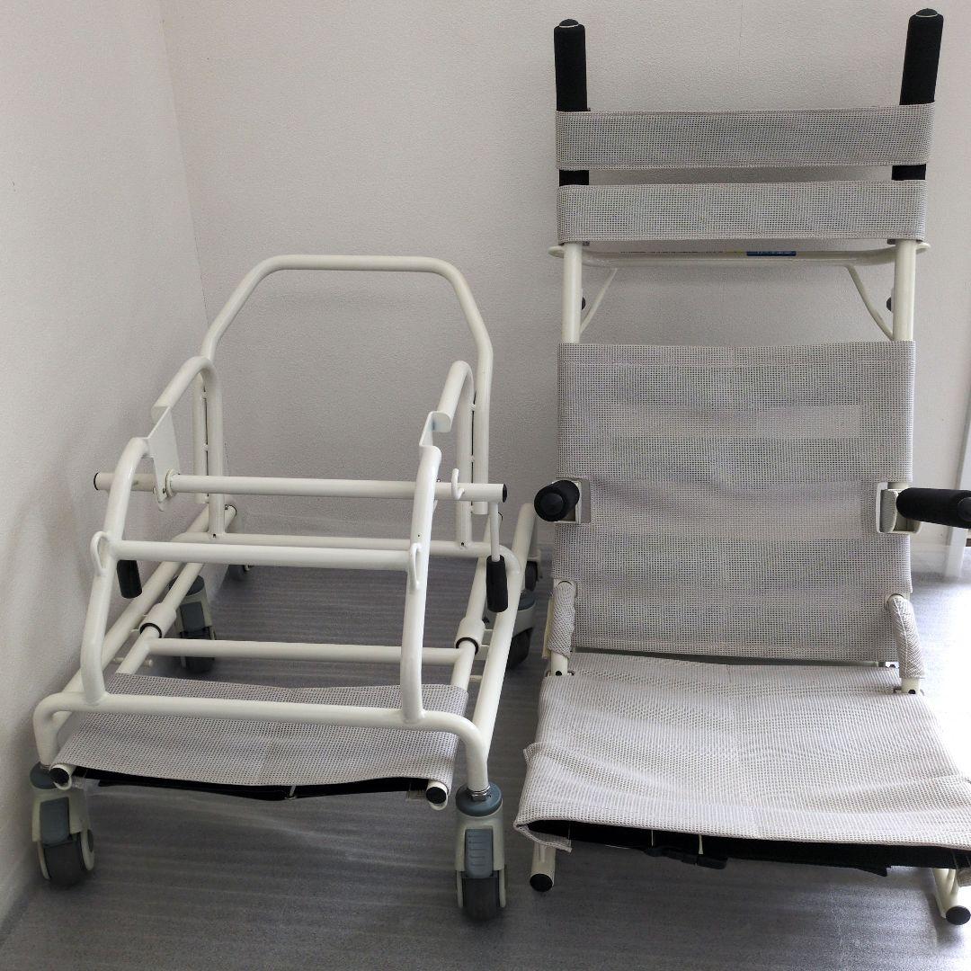 《1月限定価格》［モリトー］ 安楽キャリーＢタイプ 　(分離型)　入浴キャリー