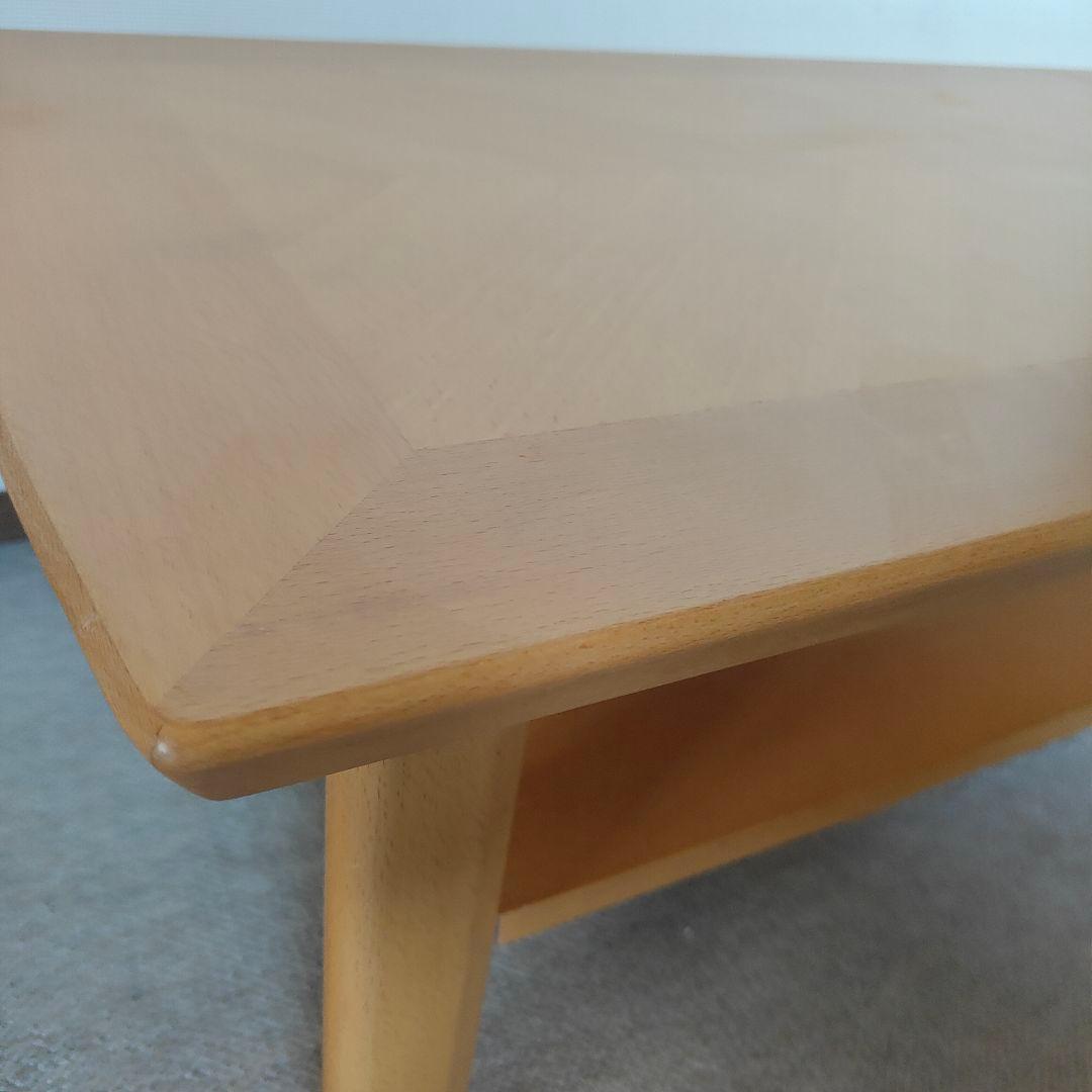 フォロー割 木製 センターテーブル ローテーブル ナチュラル 無垢材 オーク材