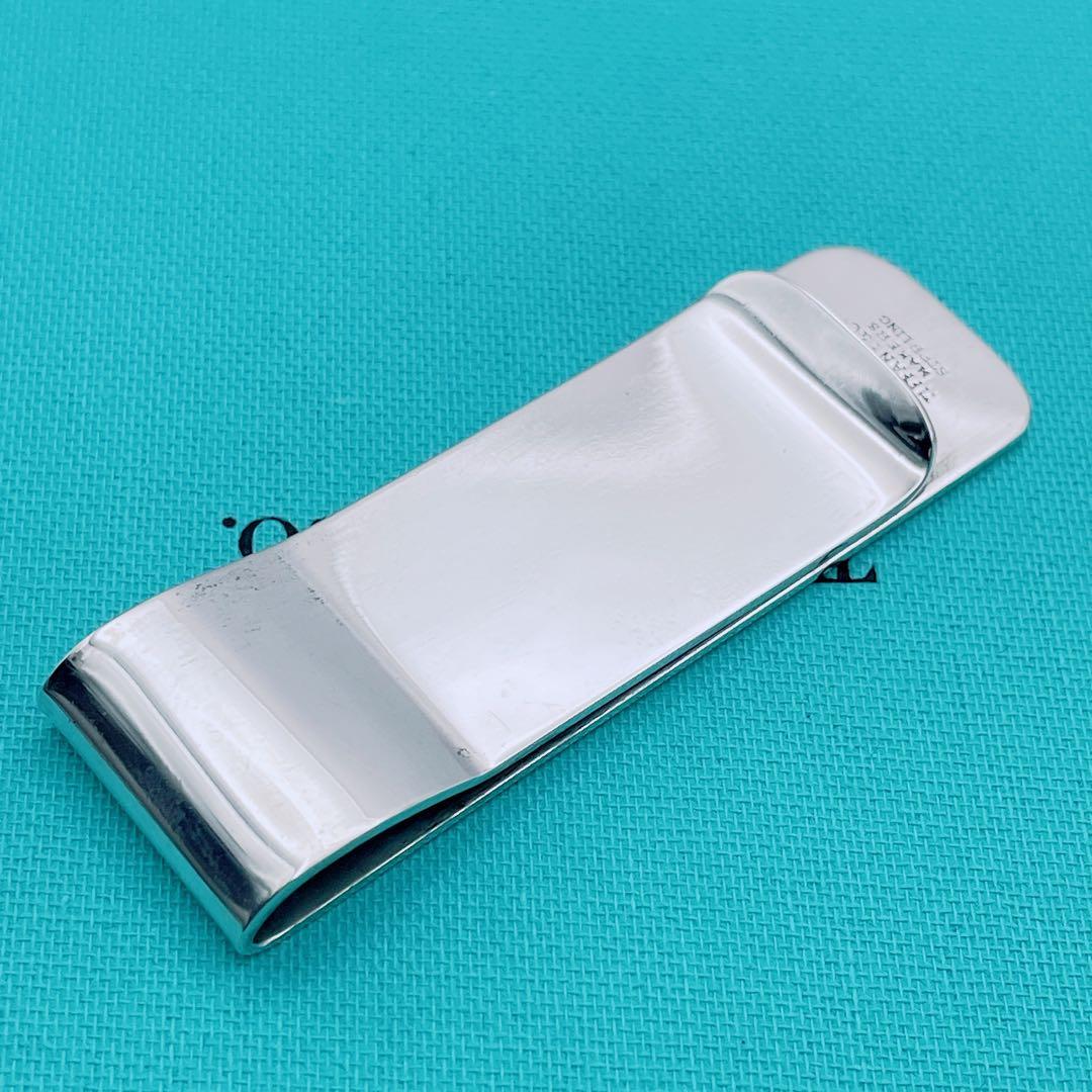 ⭐︎Tiffany & Co. メイカーズ　マネークリップ　シルバー　お札