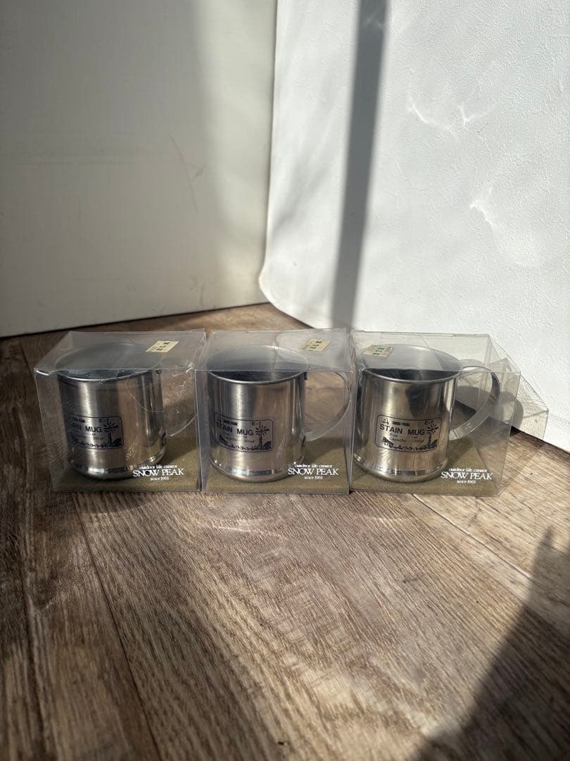 ヤマコウ　スノーピーク　マグカップ　希少　3個セット
