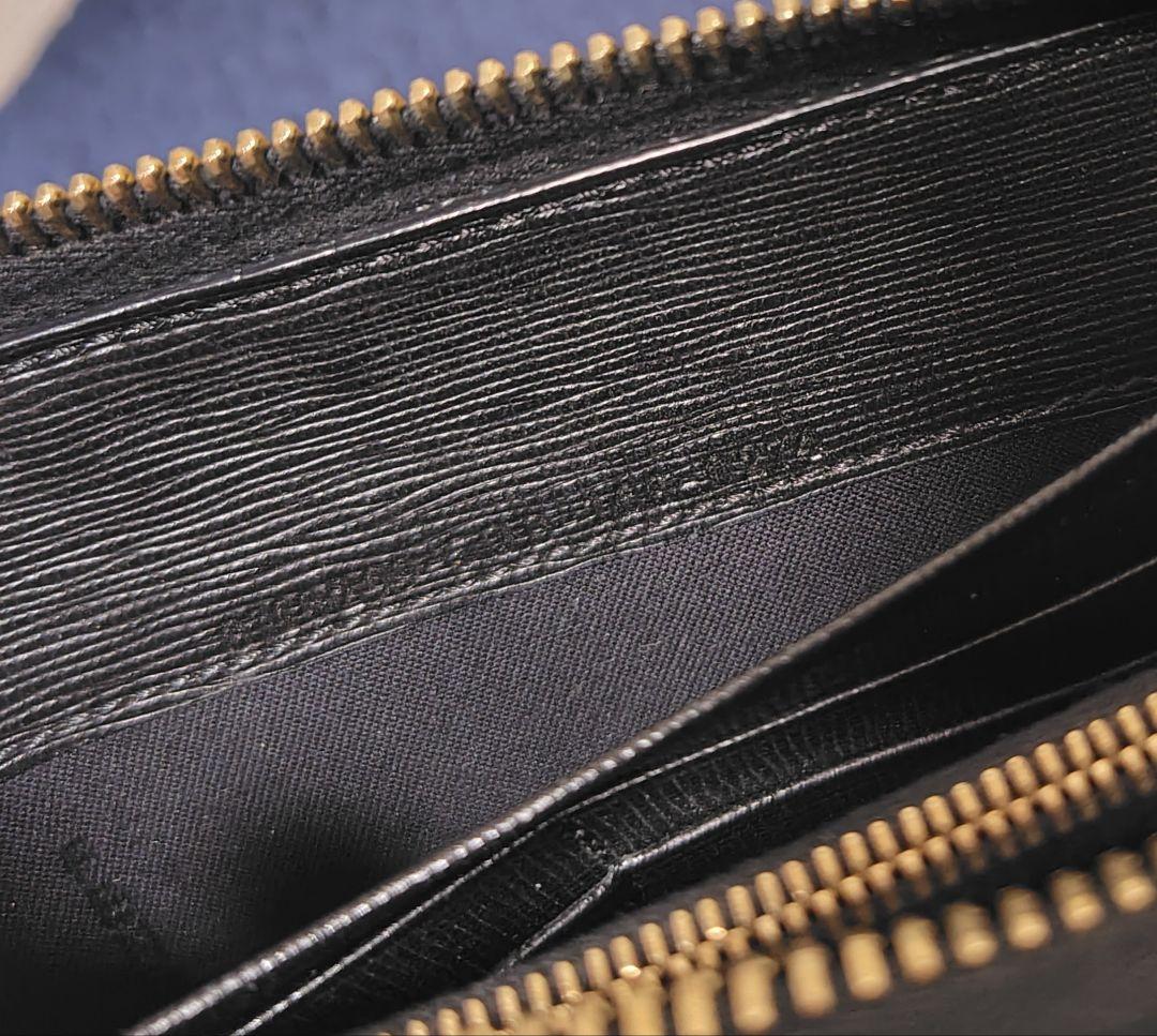 【訳あり】希少 FENDI ラウンドファスナー 長財布 モンスター バグズ