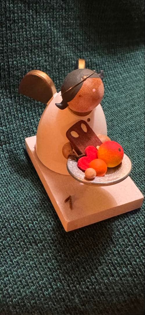 ギュンターライヒェル　天使とクリスマスプレート