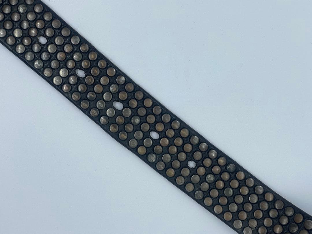 HTC 5000スタッズ 黒レザーベルト