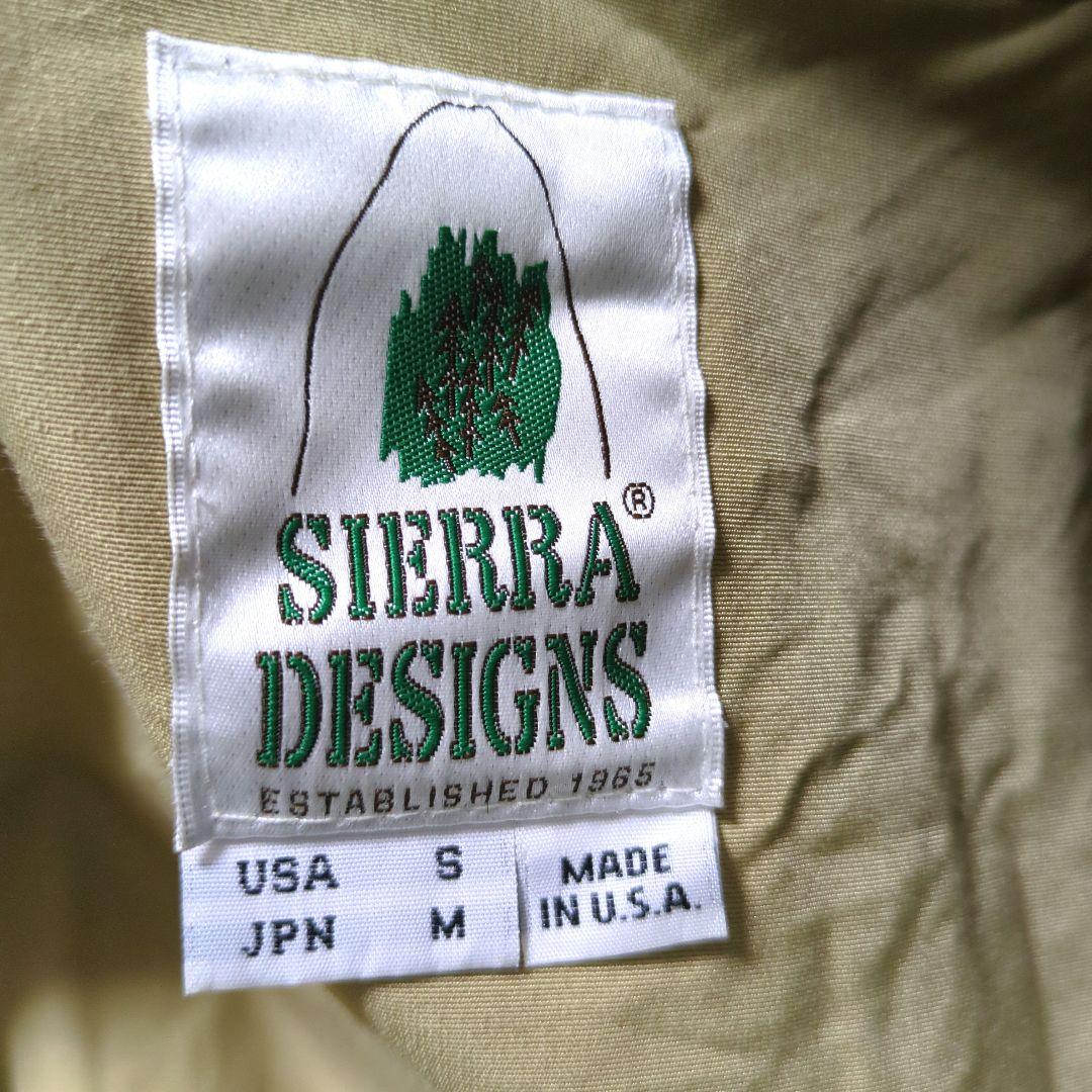 【美品】SIERRA DESIGNS ロクヨン マウンテンパーカー ショート