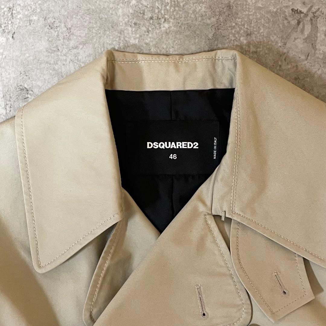DSQUARED2 Print Trench Coat トレンチコート 46