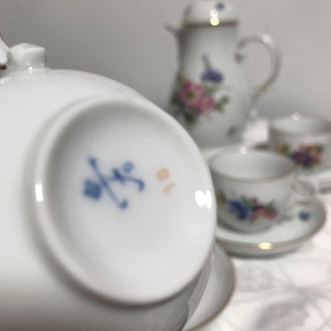 未使用　フェルステンベルグ　食器セット　カップ　ソーサー　ポット