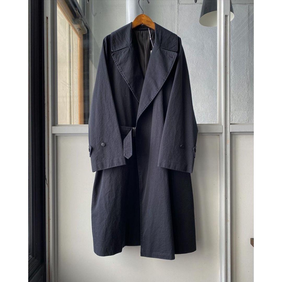 22ss COMOLI ウォッシュドタイロッケンコート Size:1