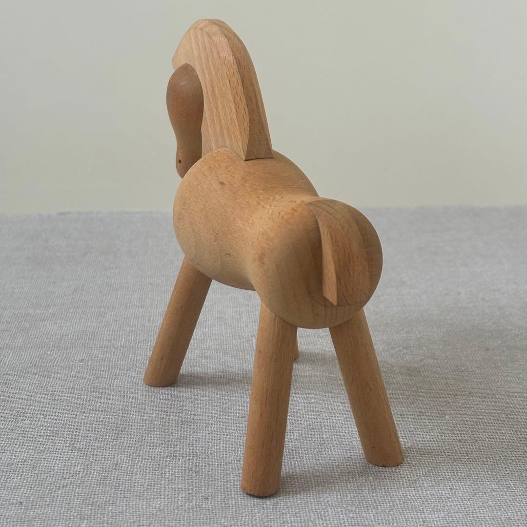 デンマーク カイボイスン ポニー ヴィンテージ 無塗装 馬 木製