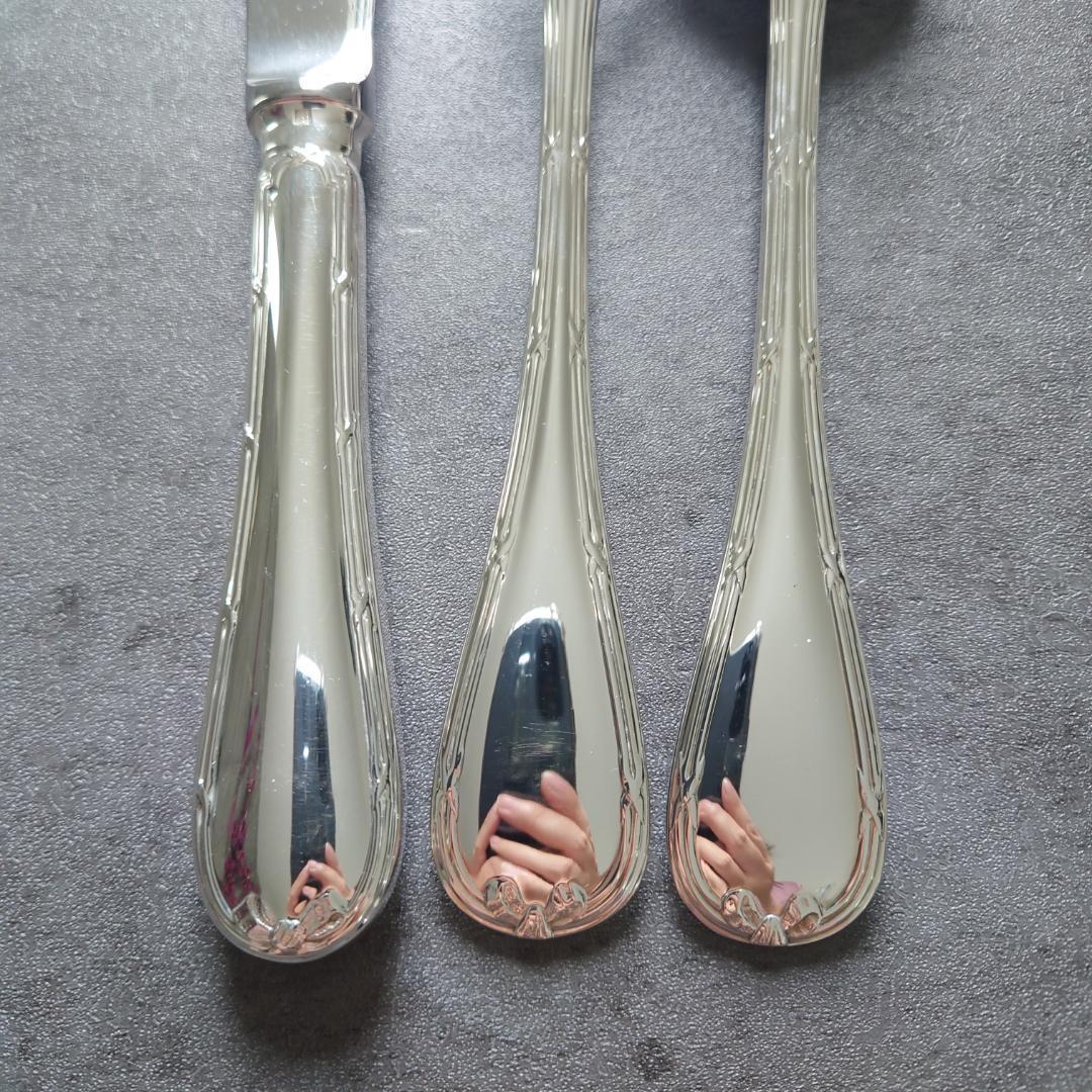 美品 クリストフル リュバン テーブルサイズ 3点